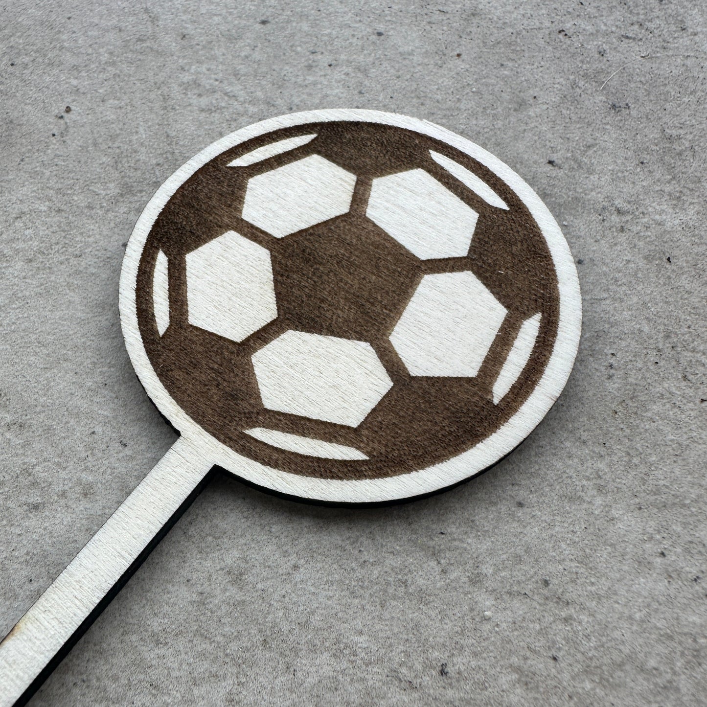 Cake Topper Fußball - "Hans"