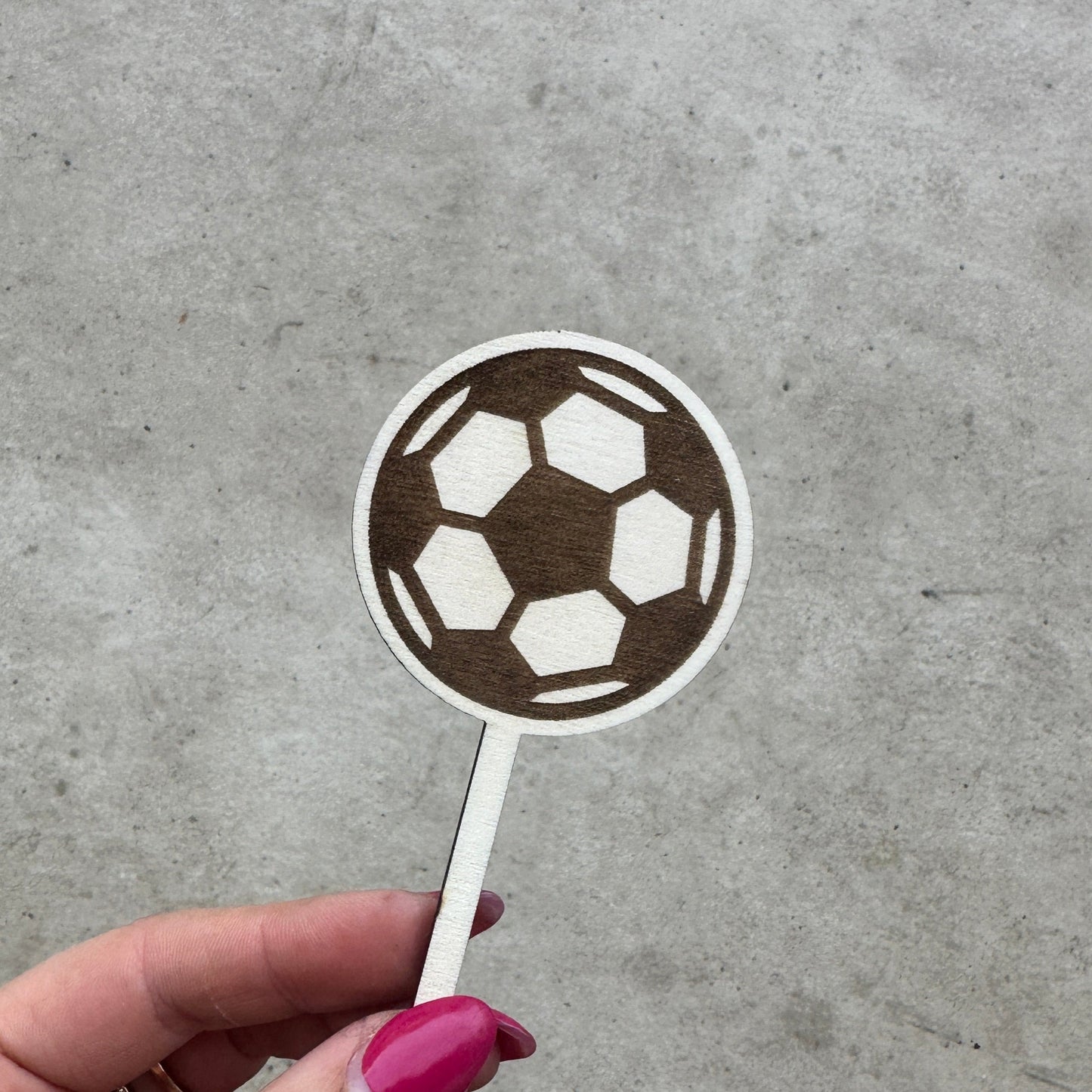Cake Topper Fußball - "Hans"