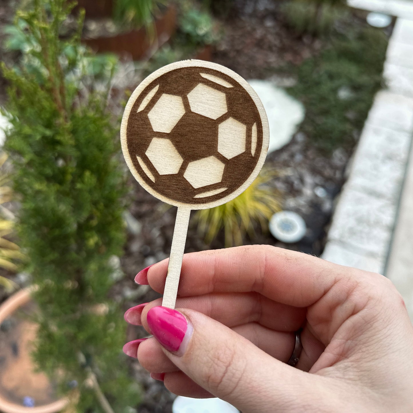 Cake Topper Fußball - "Hans"