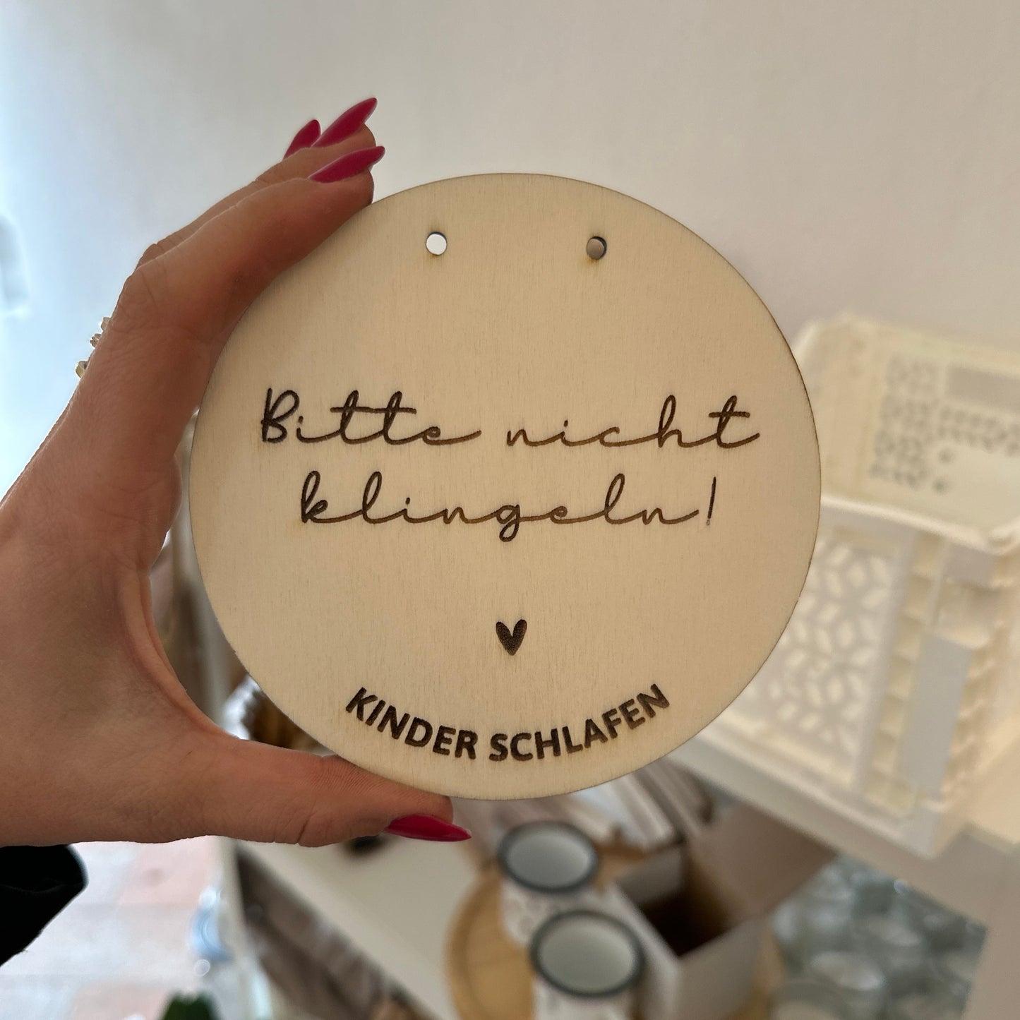 B-WARE • Türschild Bitte nicht klingeln