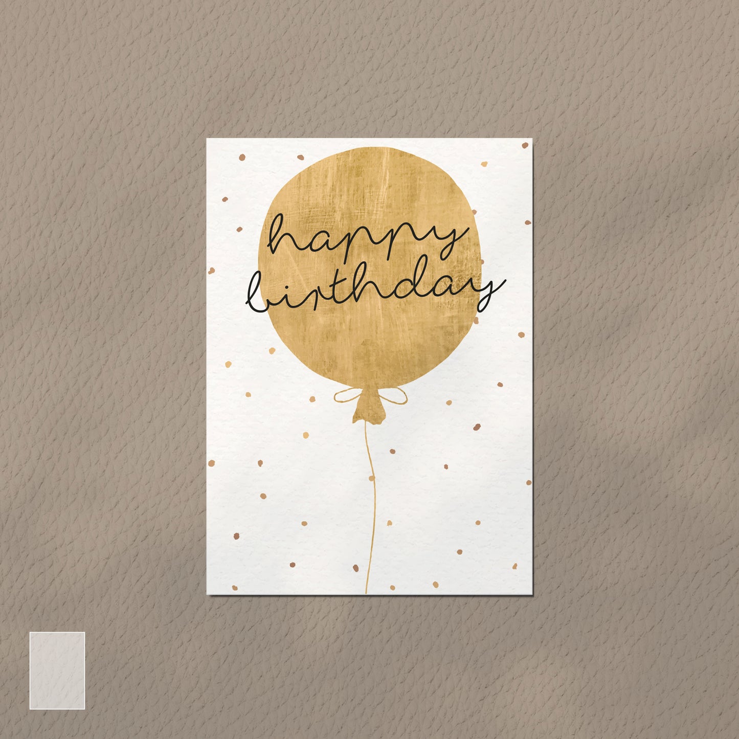 Karte Happy Birthday - "Paul"