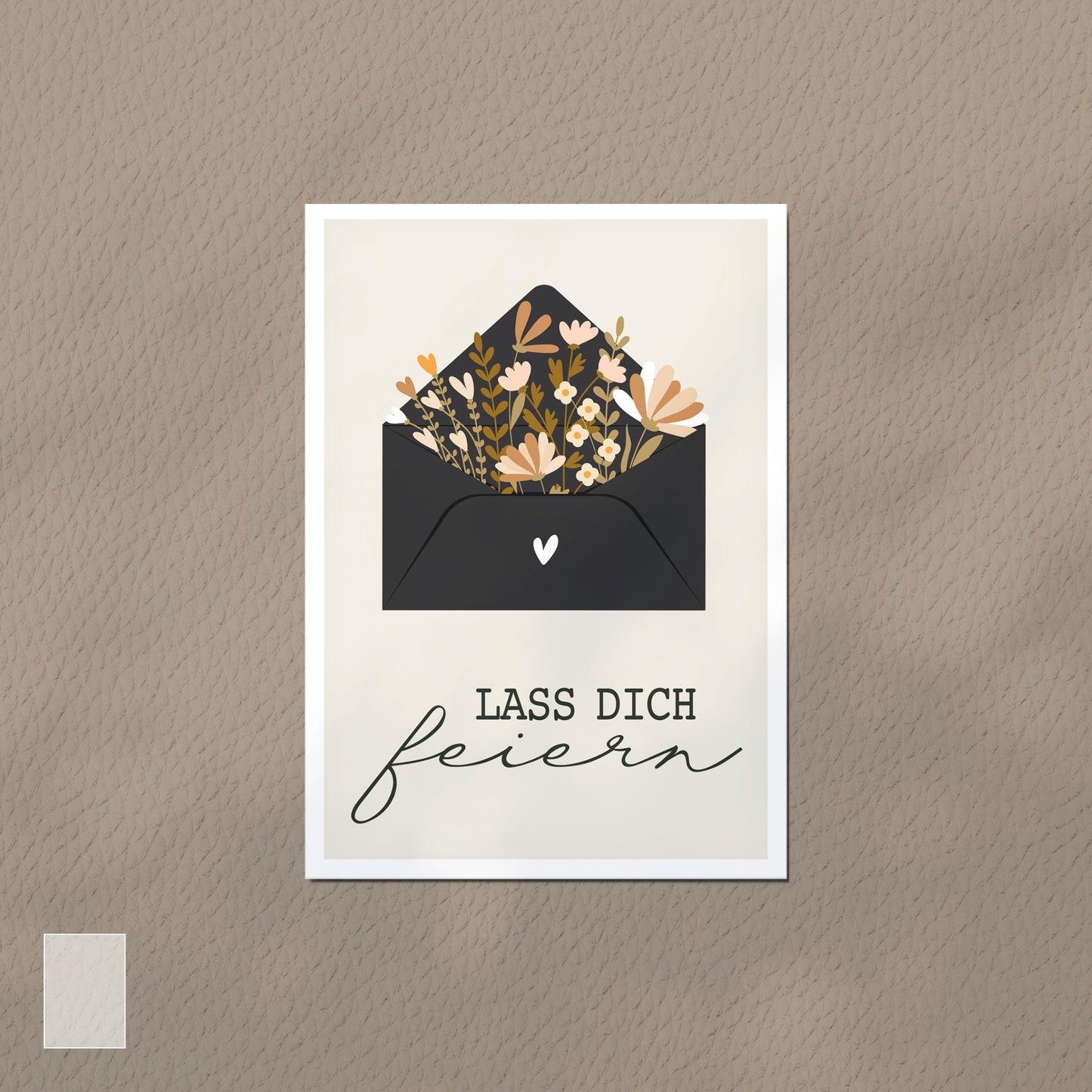 Karte Geburtstag • Lass dich feiern - "Toni"