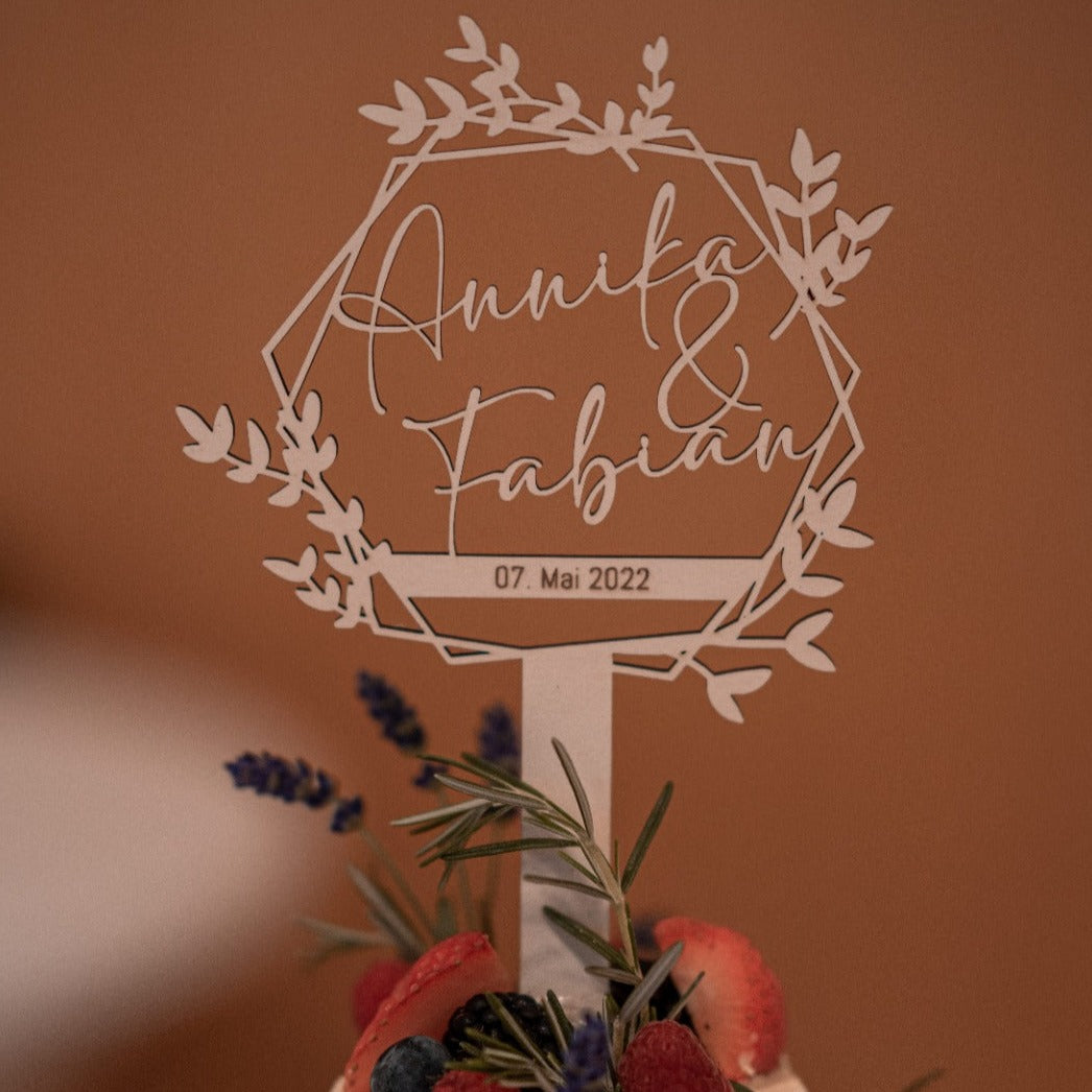 Cake Topper - "Anna"