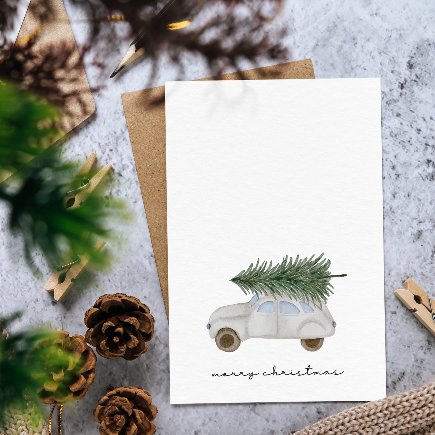 Karte • Weihnachten - "Claudia"