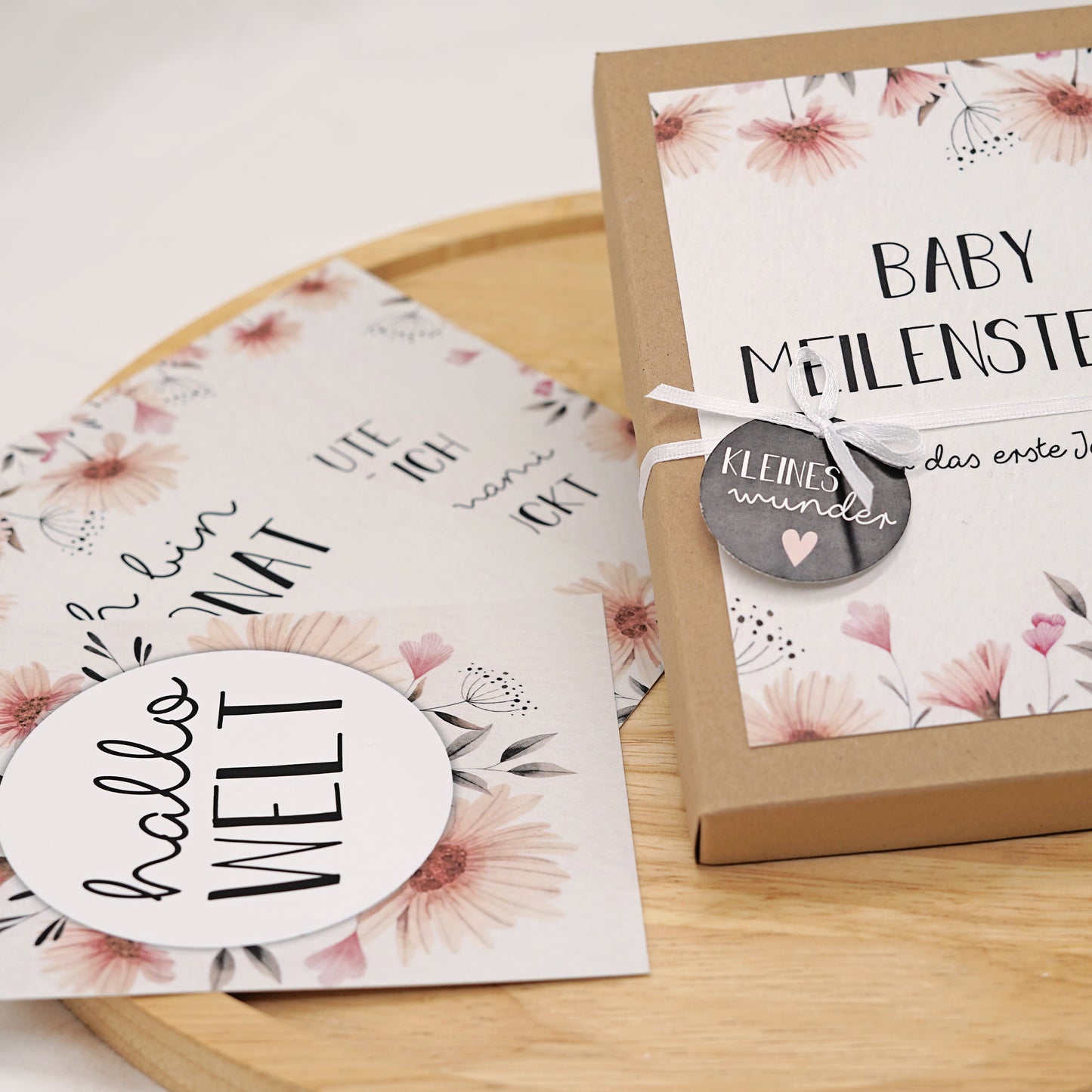 Baby Meilensteinkarten - "Anne"