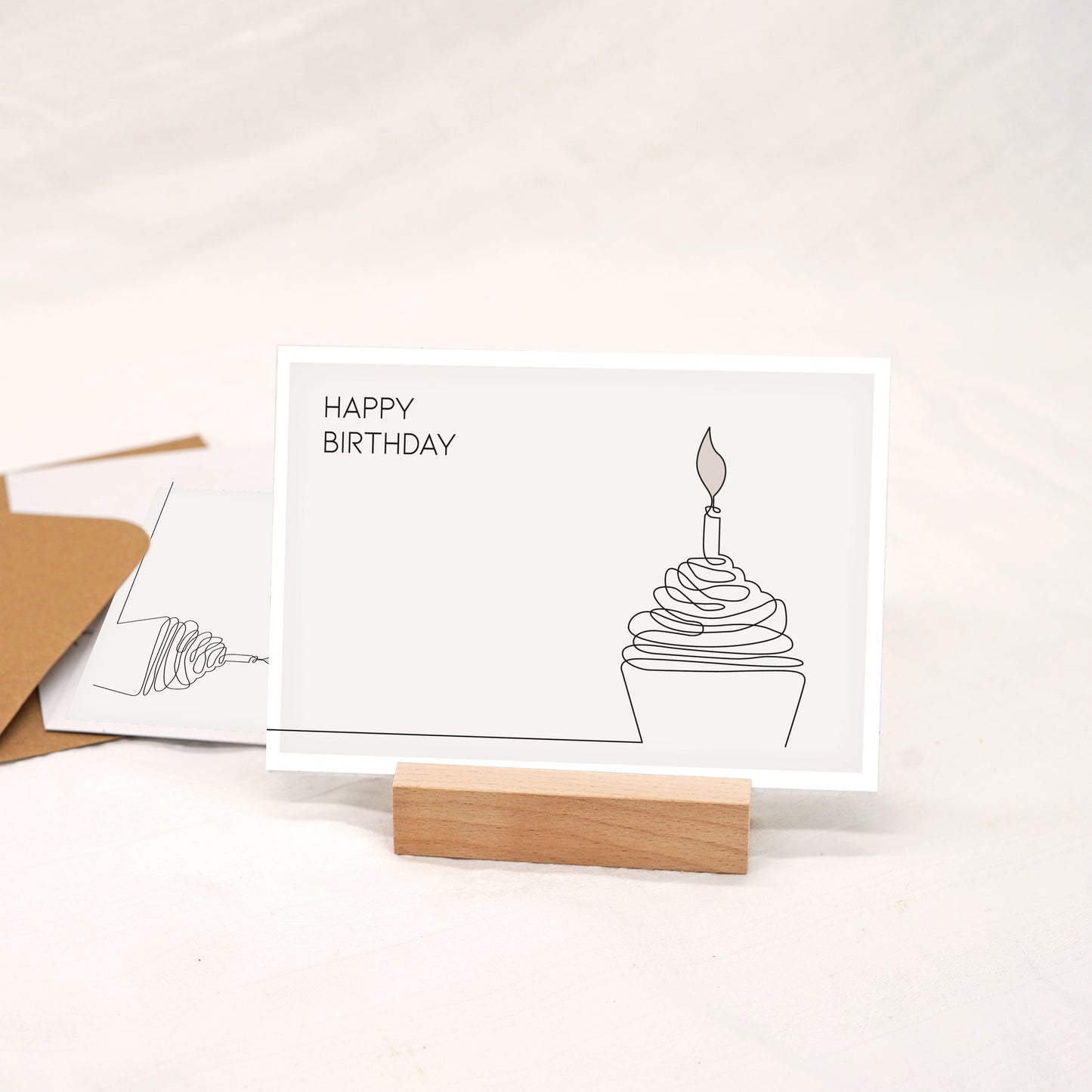 Karte Geburtstag • Muffin - "Linda"