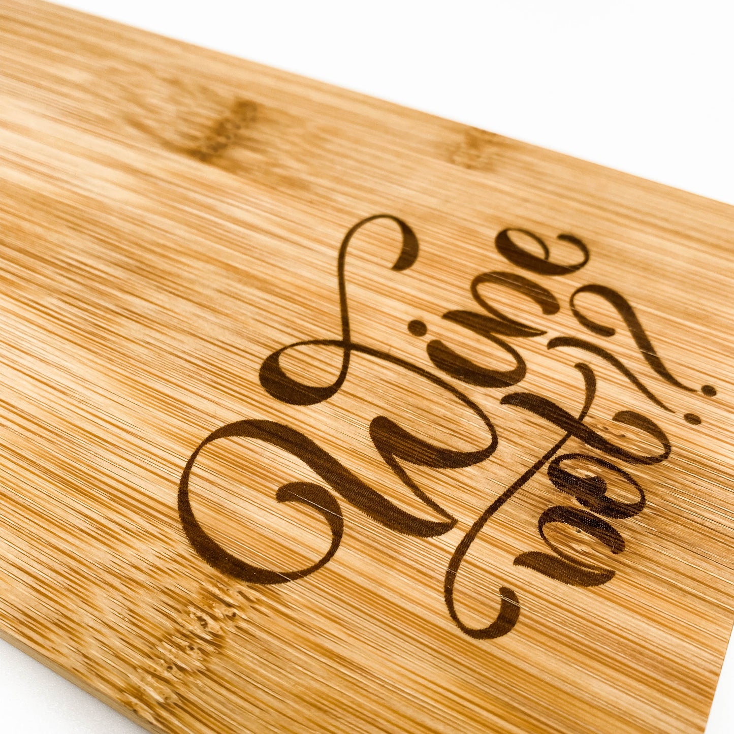 Holzbrett Weinflasche - "Horst"