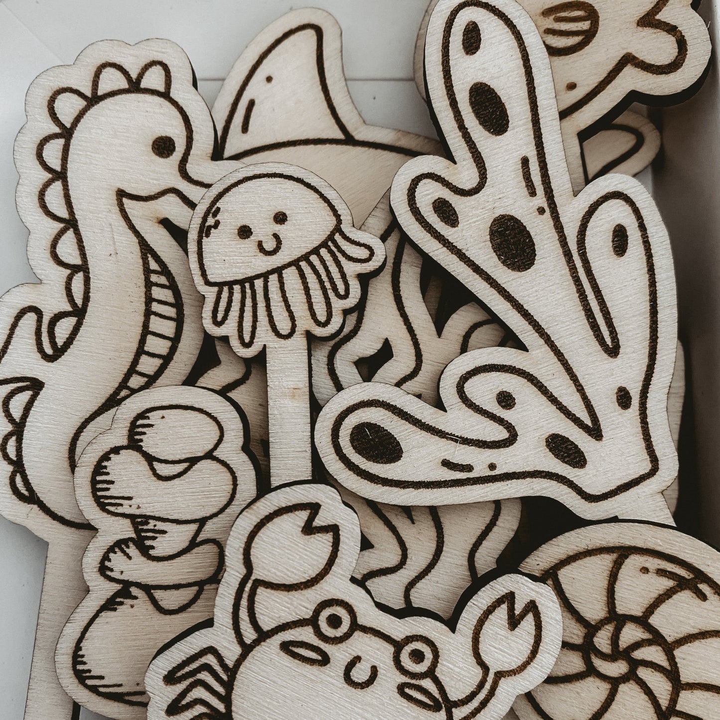 Cake-Topper 11er-Set • Meer - "Shark"
