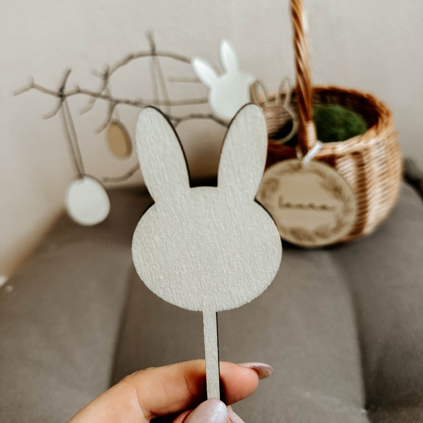 Cake-Topper 2erSet• Hase - "Sylvie"