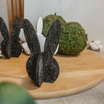 Deko 6er Set Hase aus Filz - "Tara"