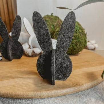 Deko 6er Set Hase aus Filz - "Tara"
