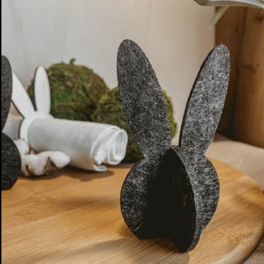 Deko 6er Set Hase aus Filz - "Tara"
