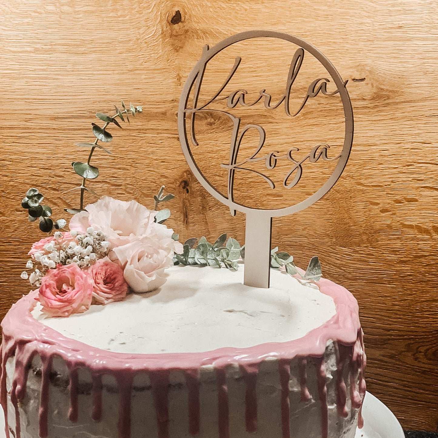 Cake Topper Name - "Karla"