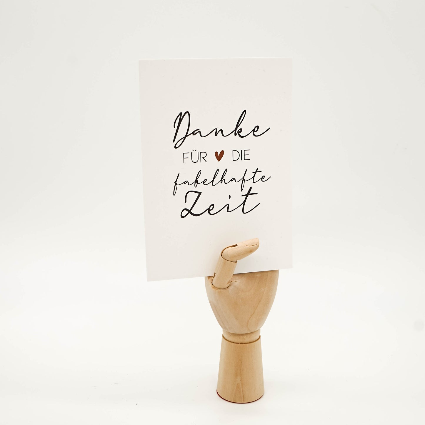Karte Danke fabelhafte Zeit - "Lilly"