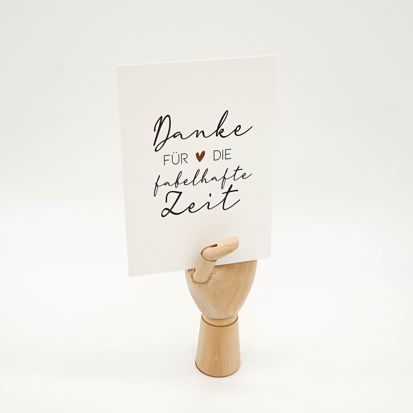 Karte Danke fabelhafte Zeit - "Lilly"
