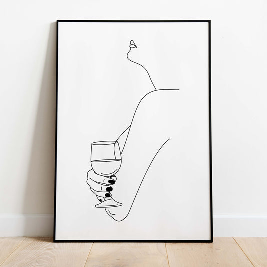 Poster Wein - „Lisa“