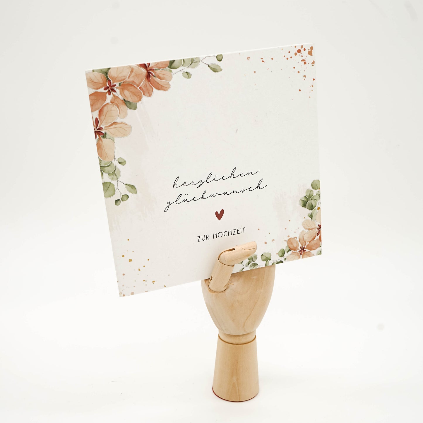 Klappkarte Hochzeit - "Marie"