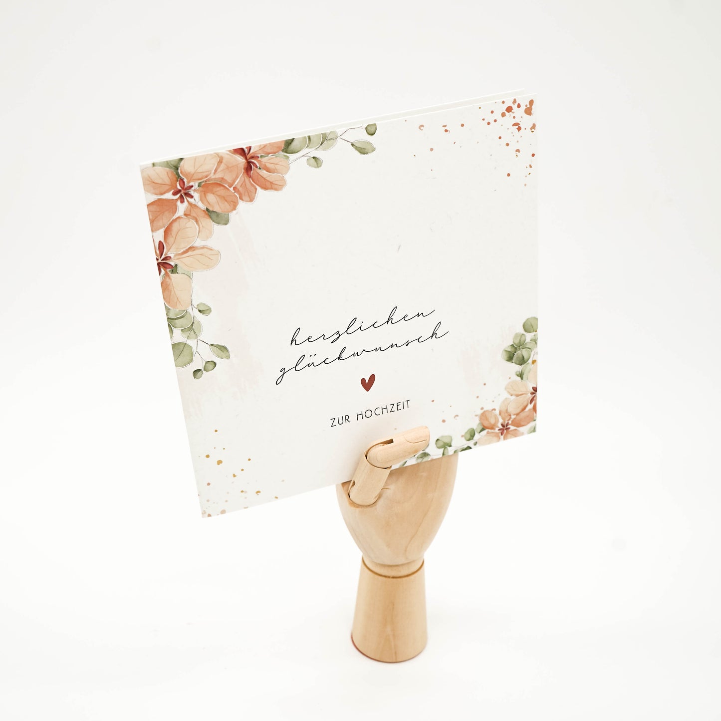 Klappkarte Hochzeit - "Marie"