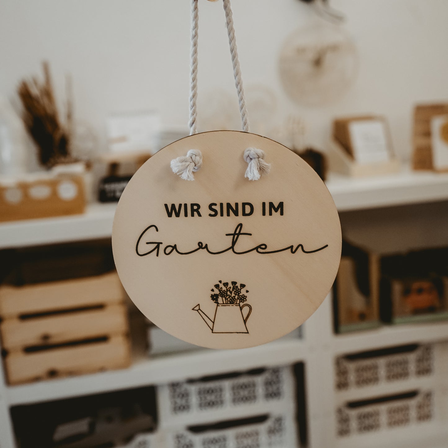 Türhänger • Wir sind im Garten - "Denise"
