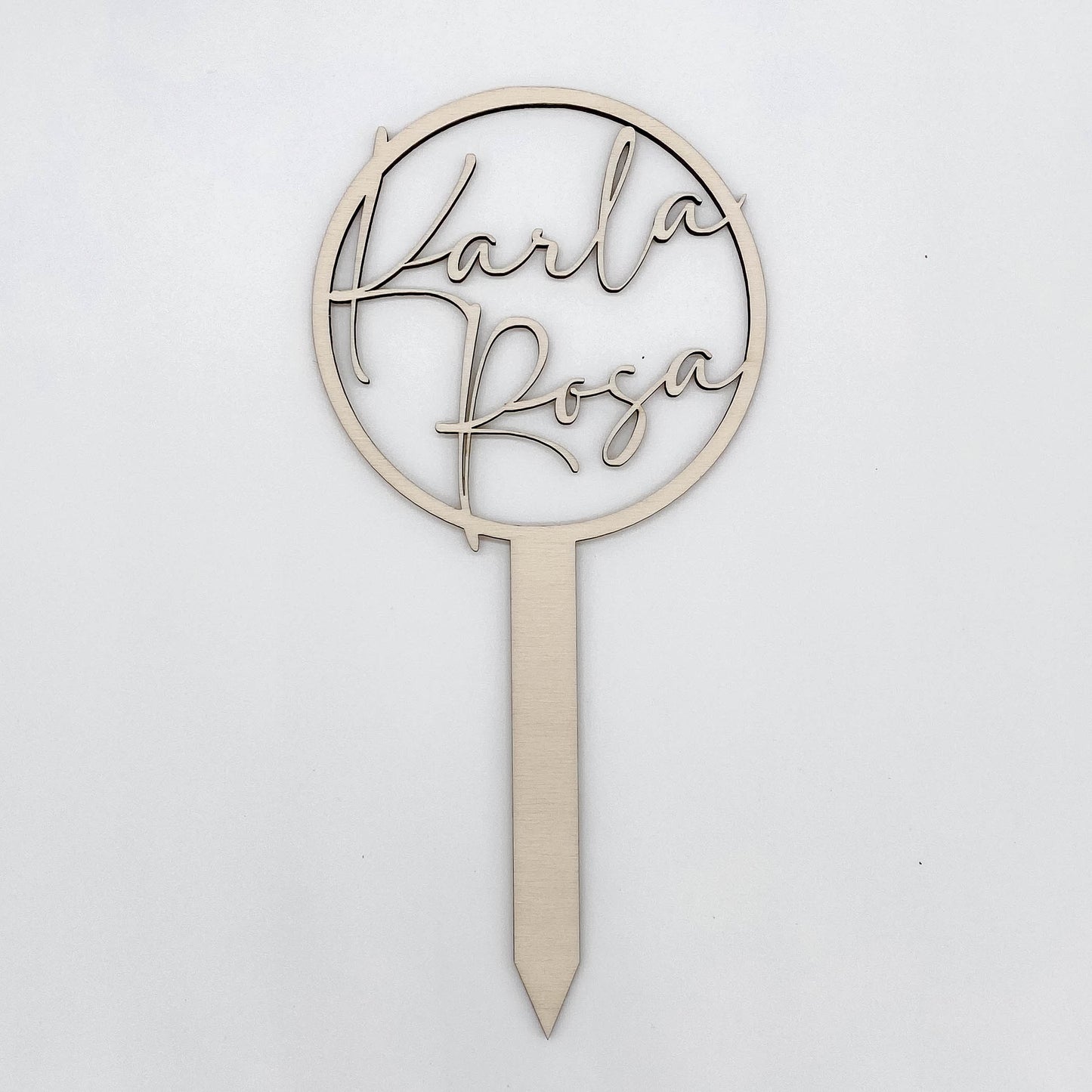 Cake Topper Name - "Karla"