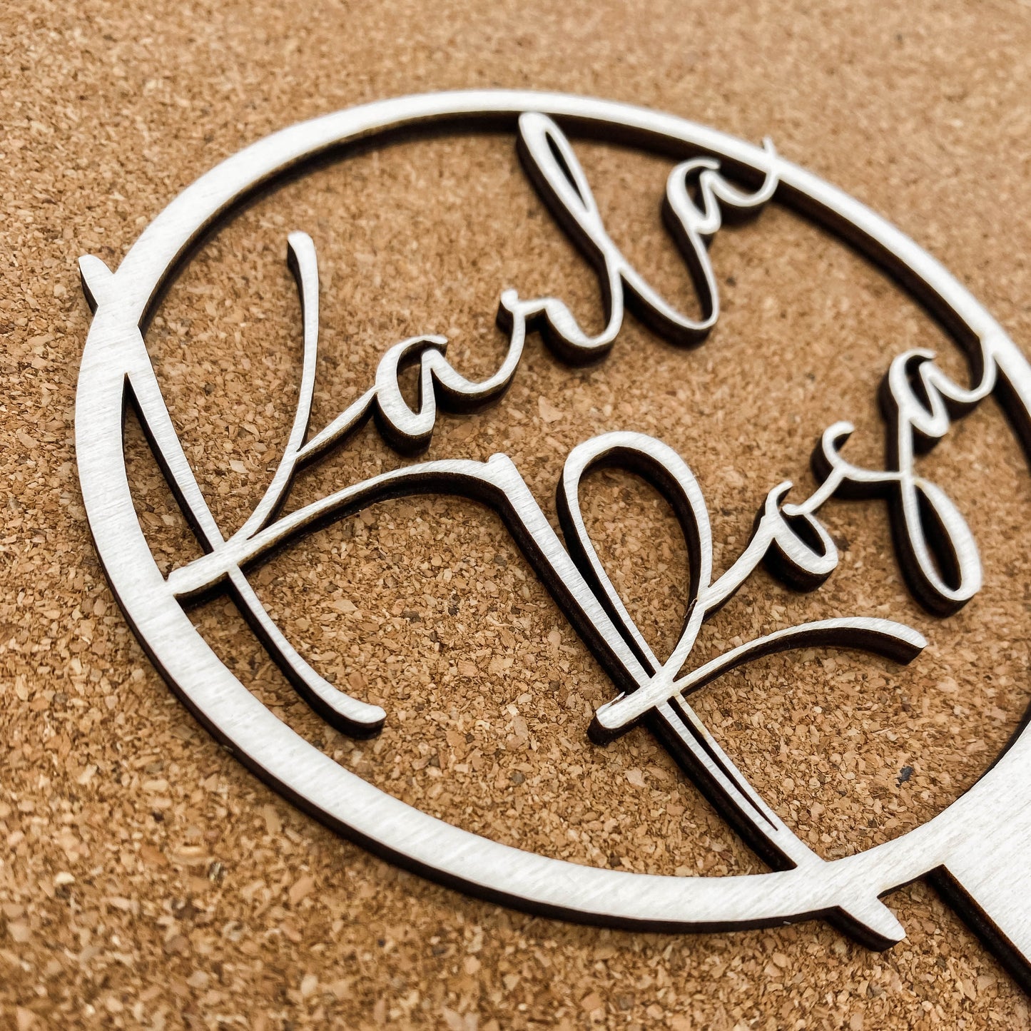 Cake Topper Name - "Karla"