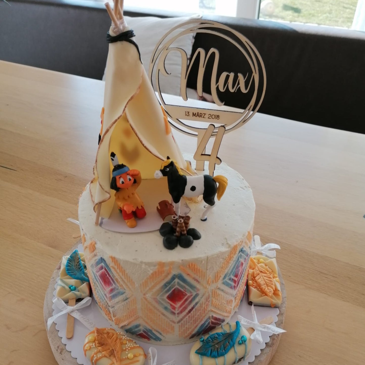 Cake Topper - "Michl"