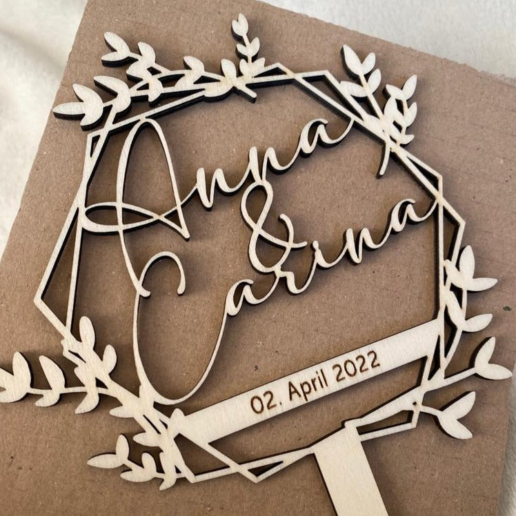 Cake Topper - "Anna"