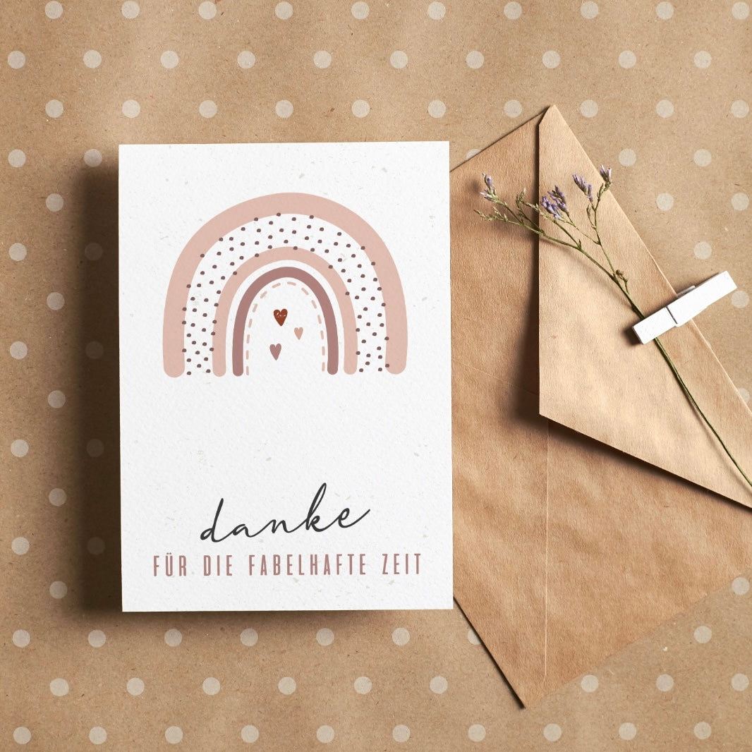 Karte Danke - "Annika"