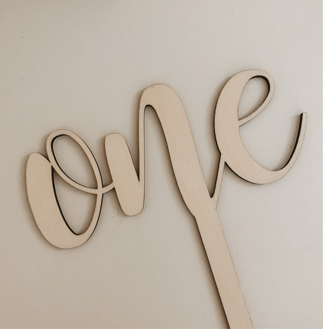Cake Topper one - "Emil"