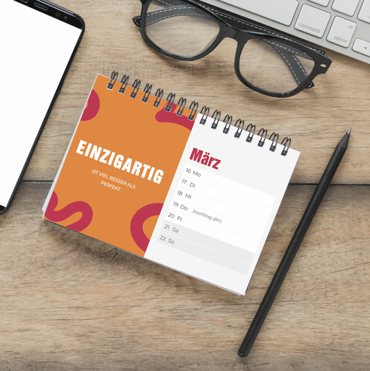 Tischkalender 2026 - "Eugen"