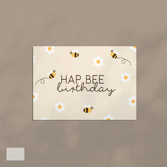 Karte Hap Bee Birthday - "Steffi"