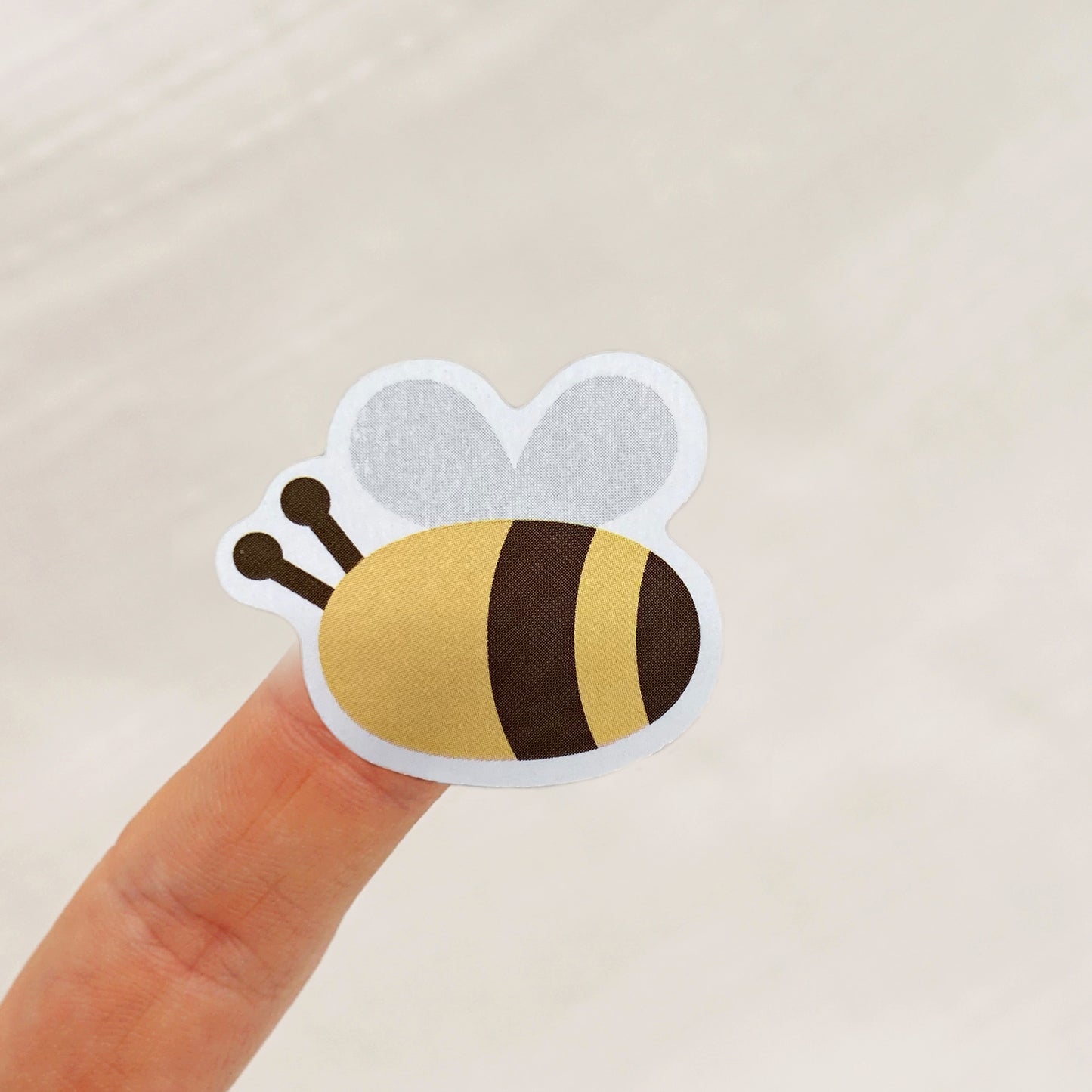 Aufkleber Biene - "Carolin"
